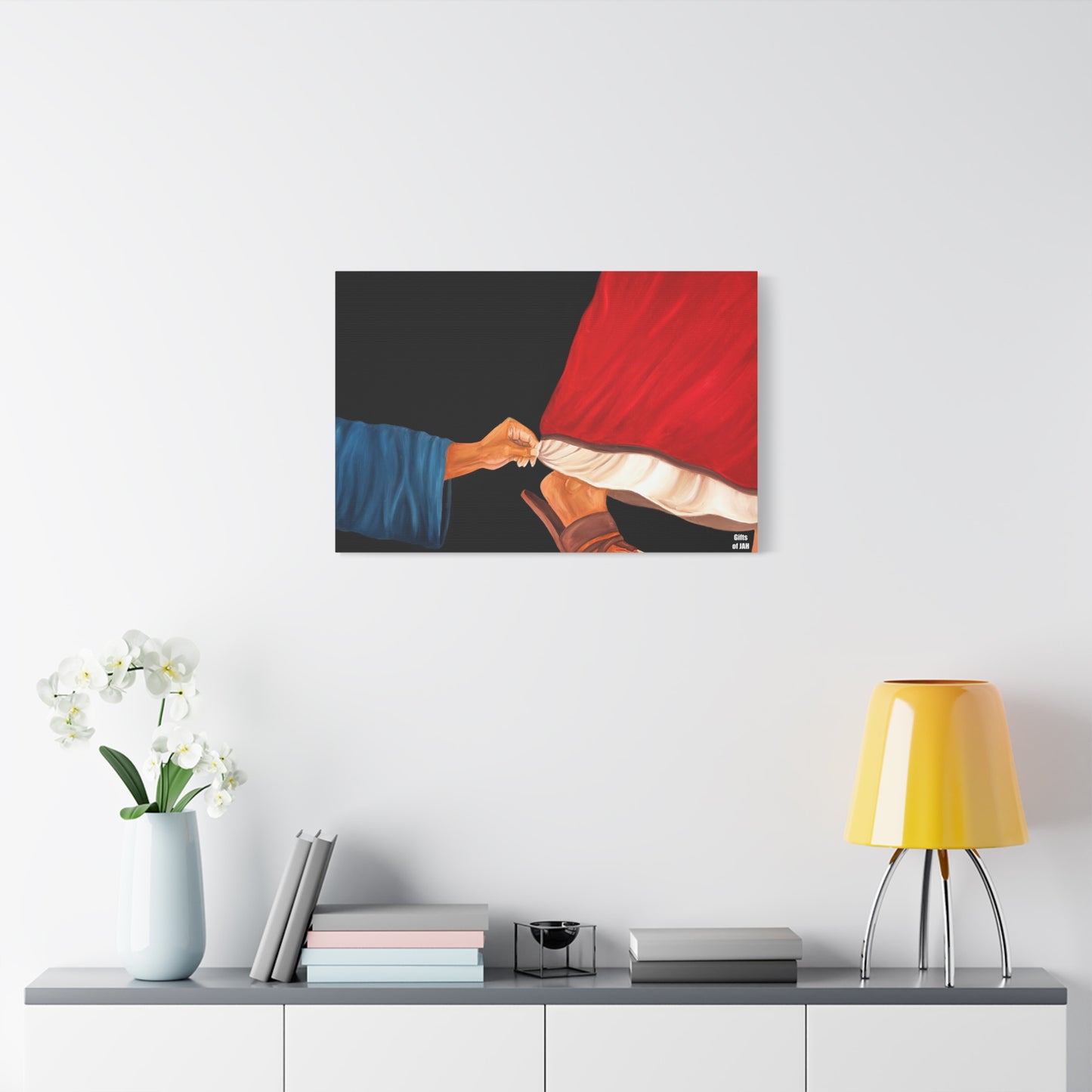 Faith's Silent Surrender | Religious Christian Painting