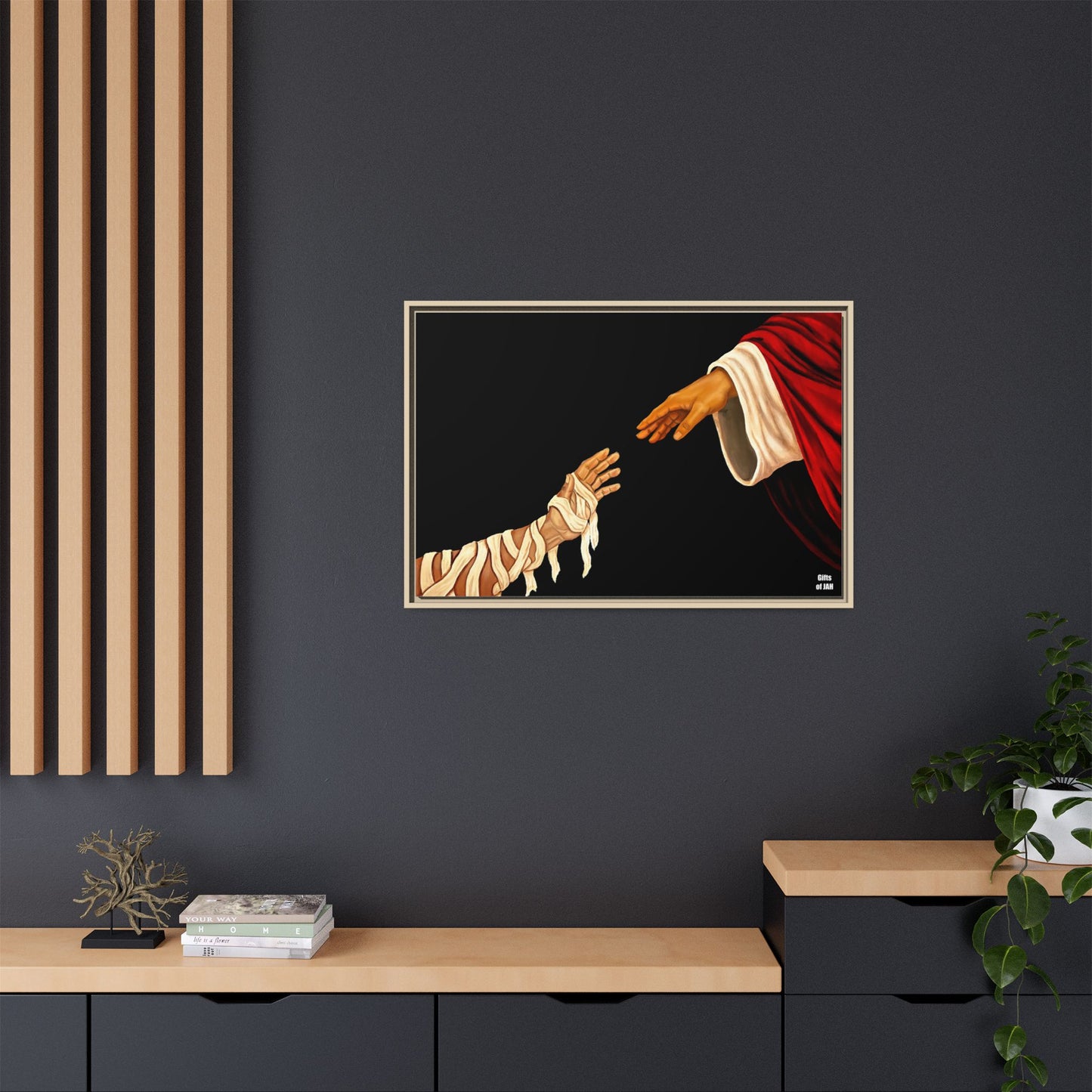 No Longer Bound Matte Canvas Framed Art