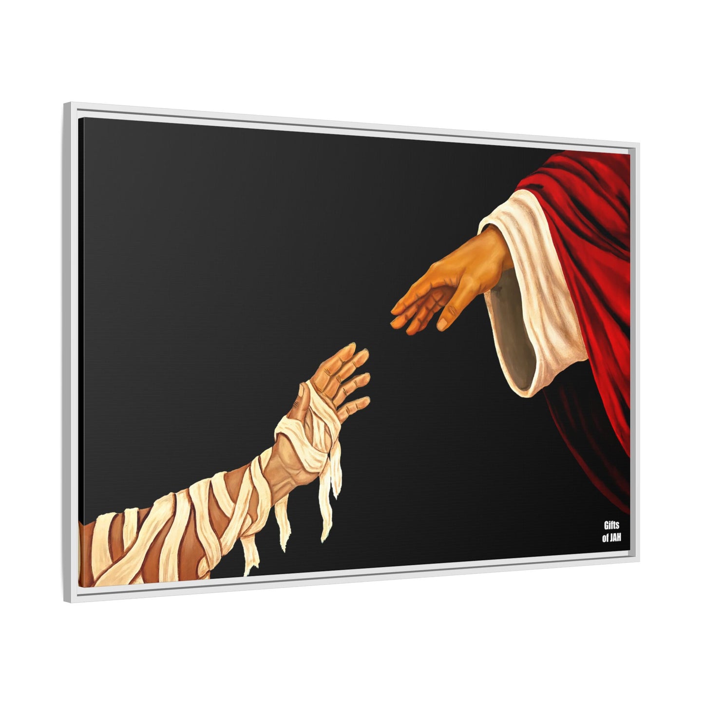 No Longer Bound Matte Canvas Framed Art