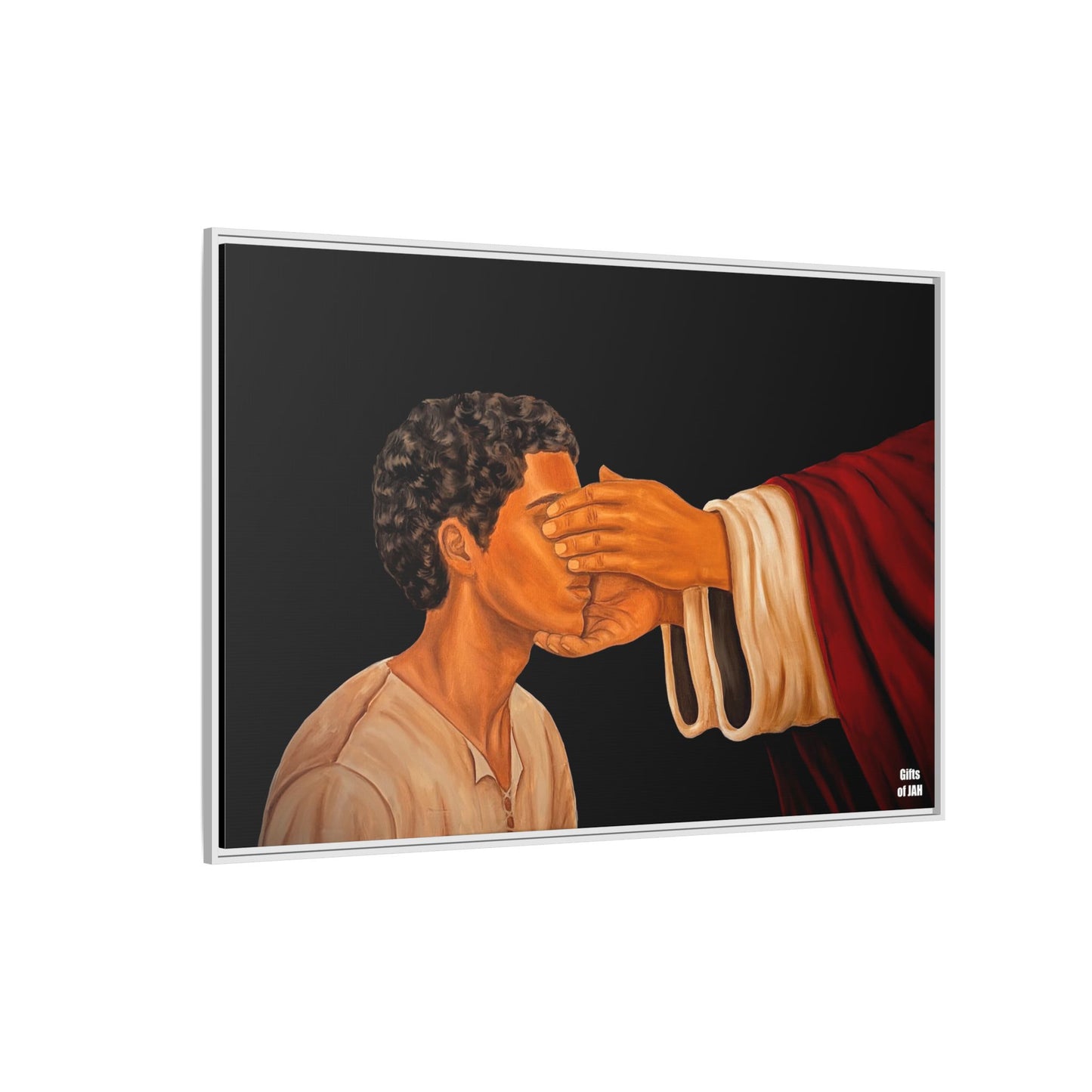 But Now I Can See Matte Canvas Framed Art