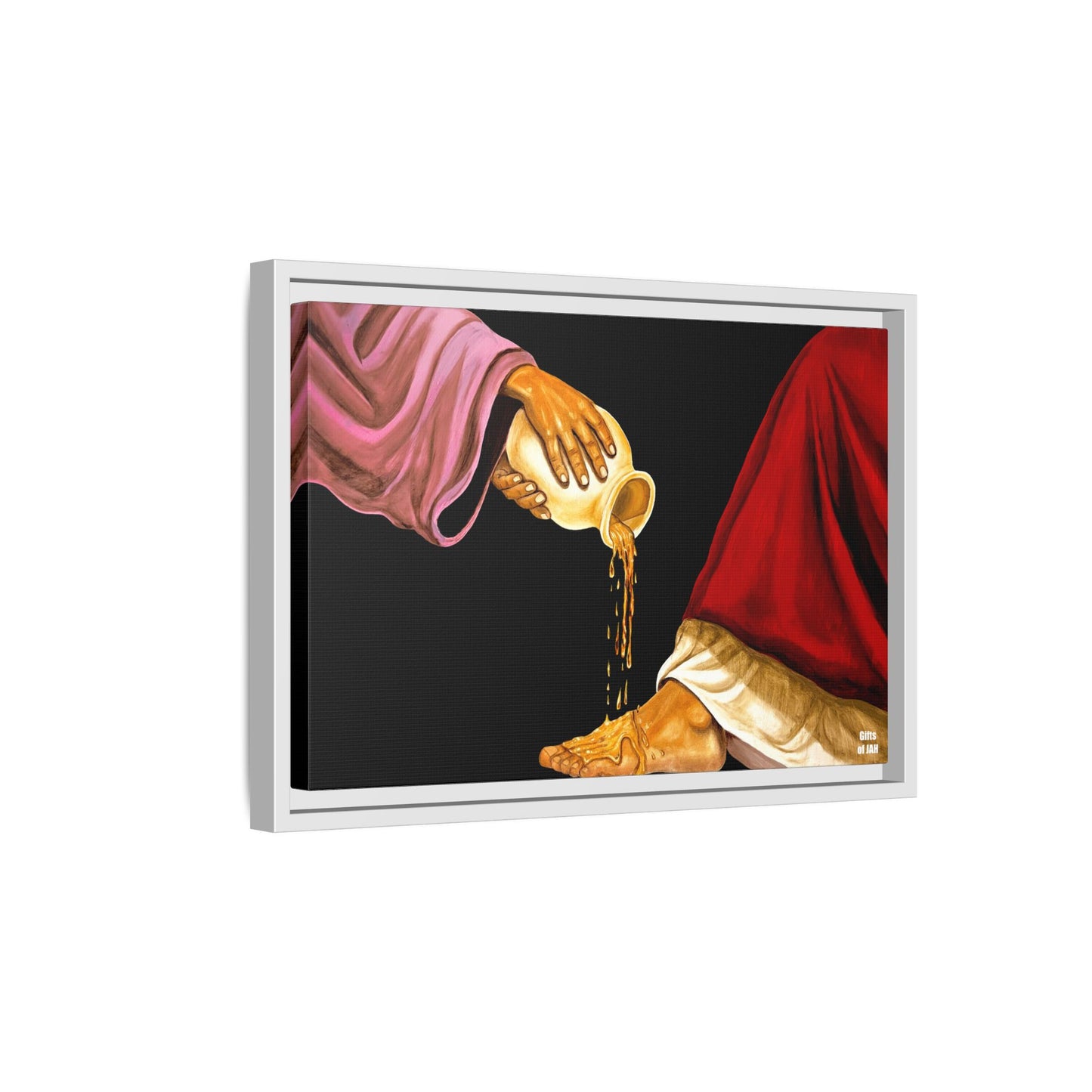 The Alabaster Jar Matte Canvas Framed Art