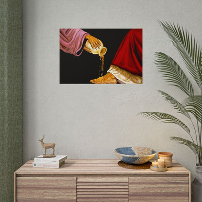 The Alabaster Box Rolled Art Print