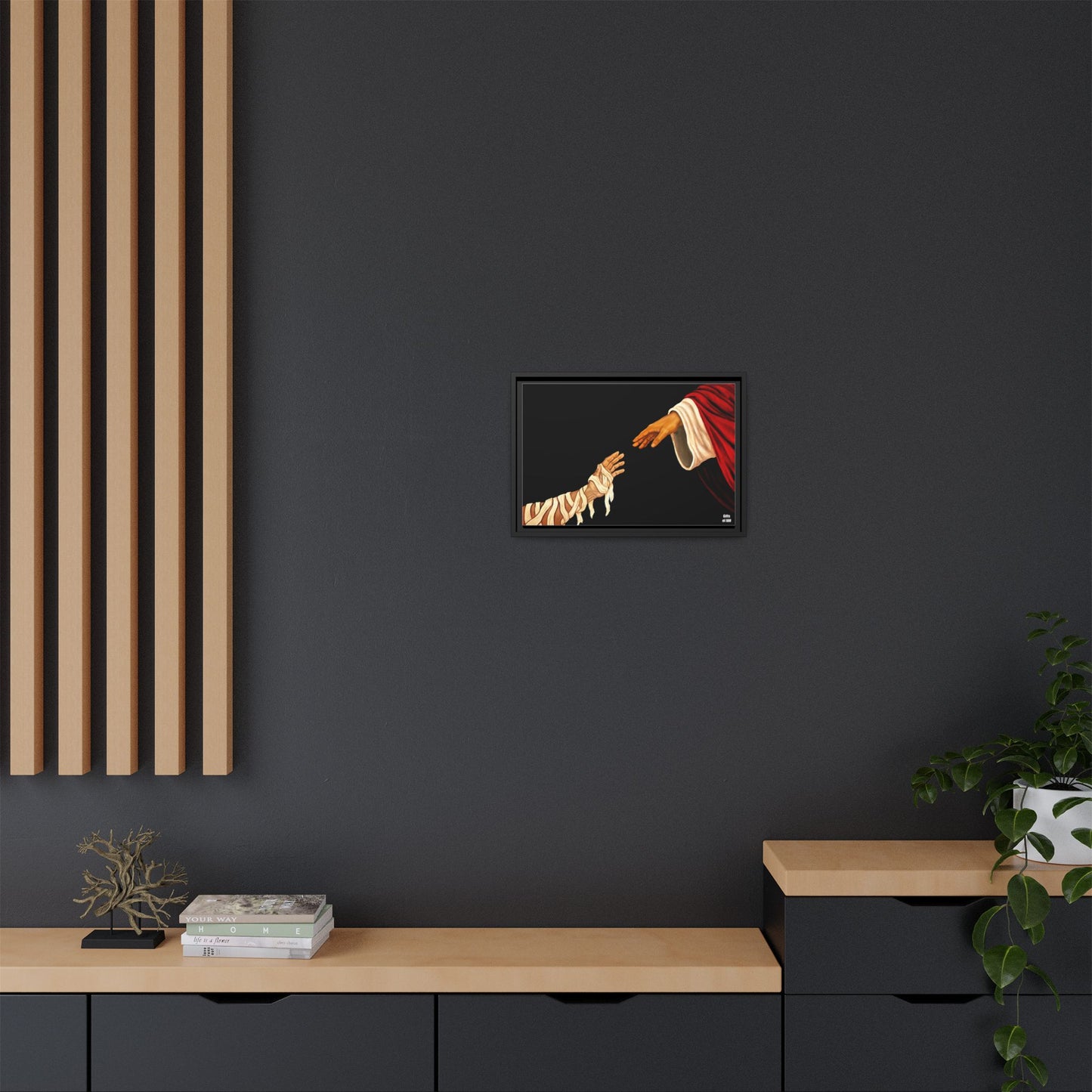 No Longer Bound Matte Canvas Framed Art