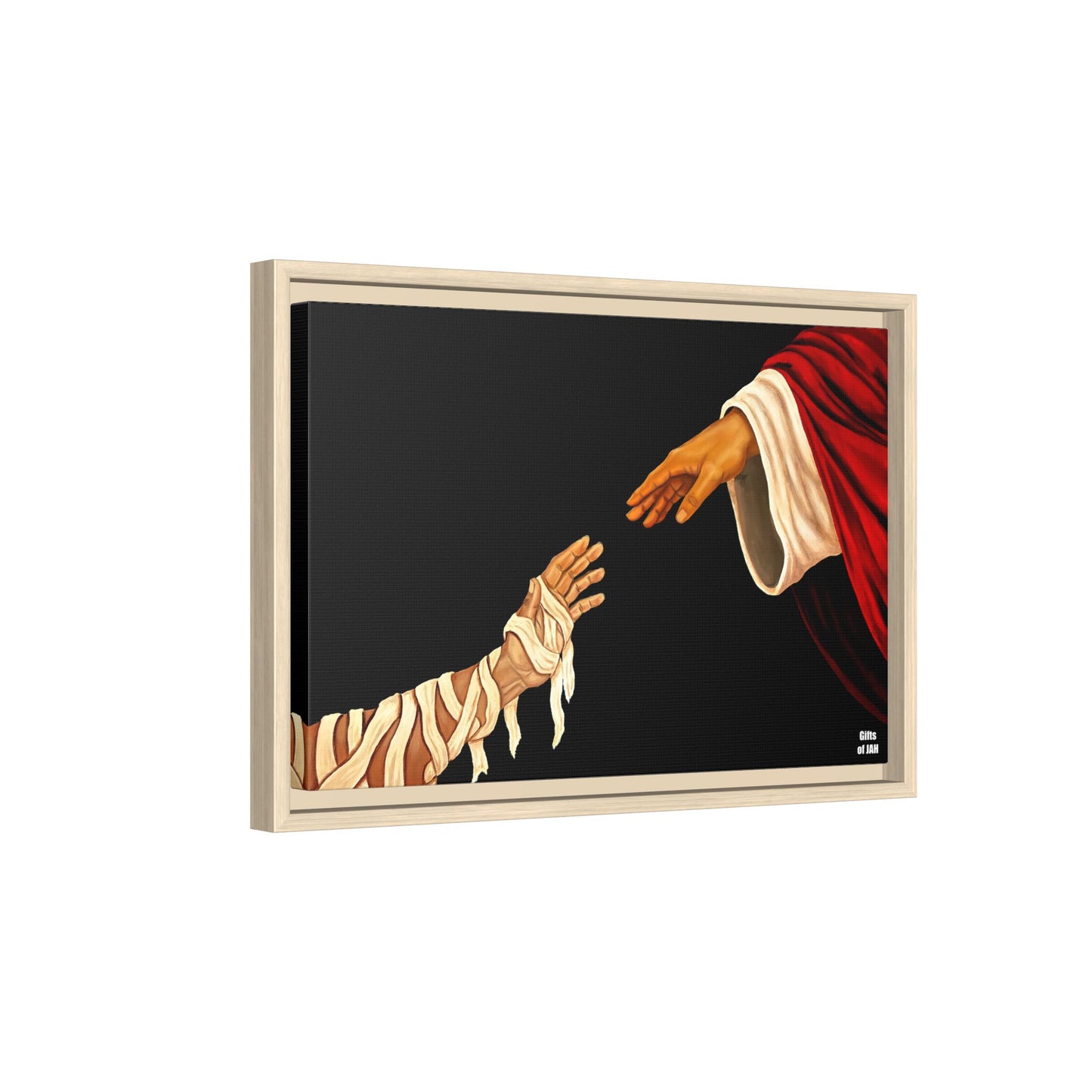No Longer Bound Matte Canvas Framed Art