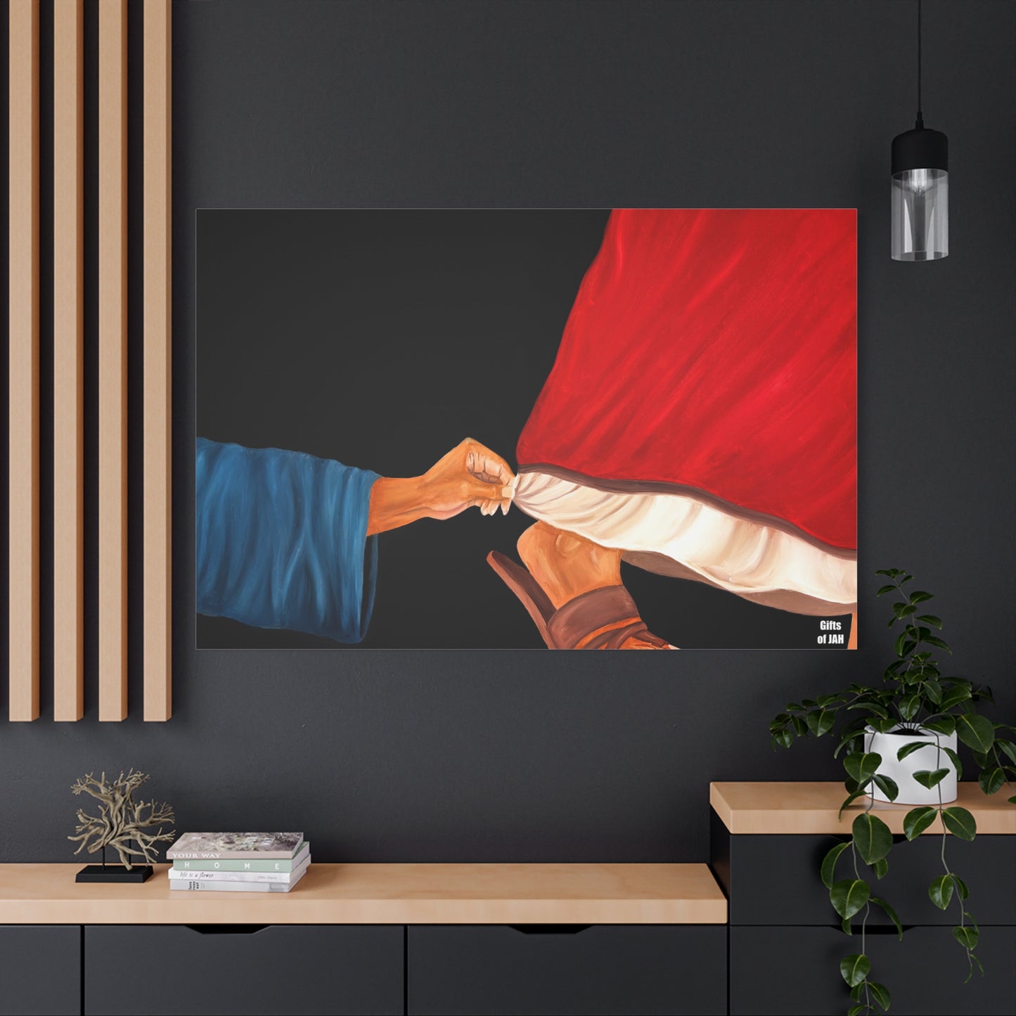 Faith's Silent Surrender | Religious Christian Painting