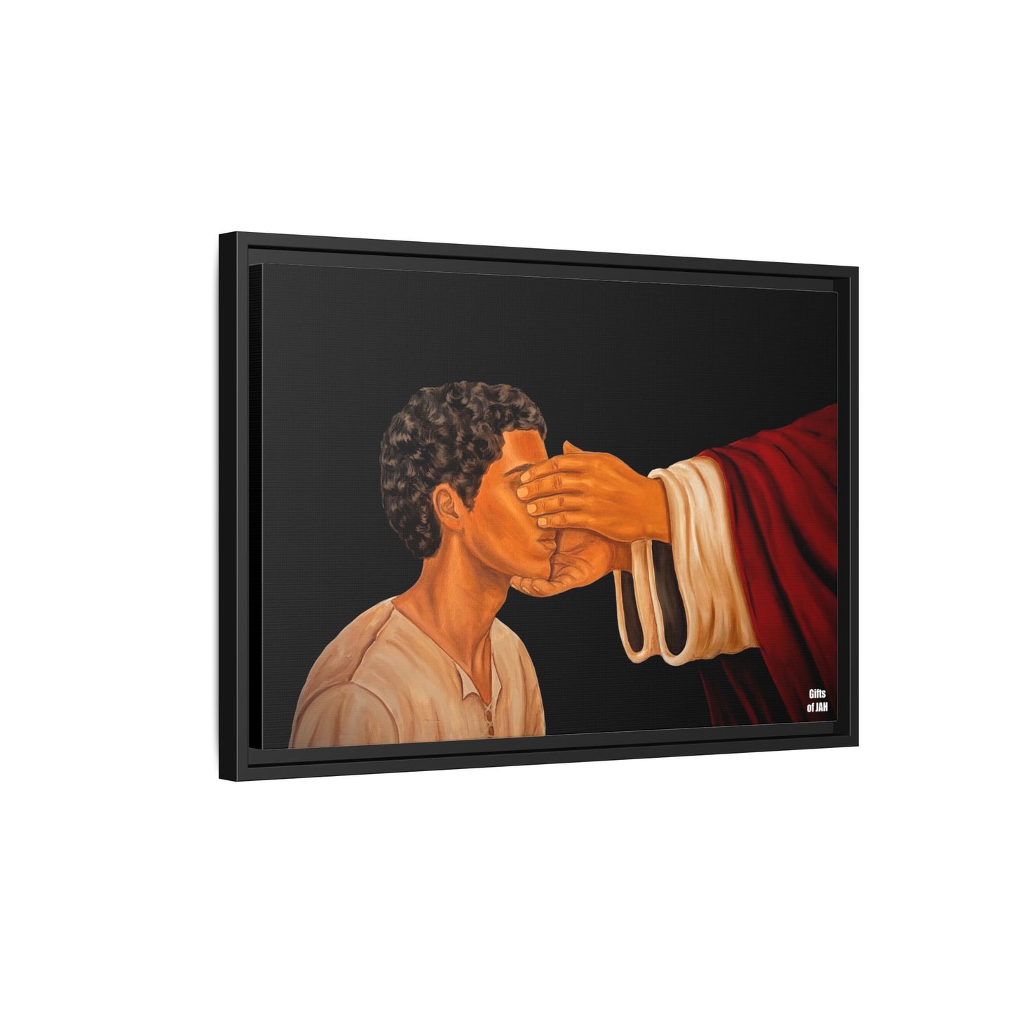 But Now I Can See Matte Canvas Framed Art