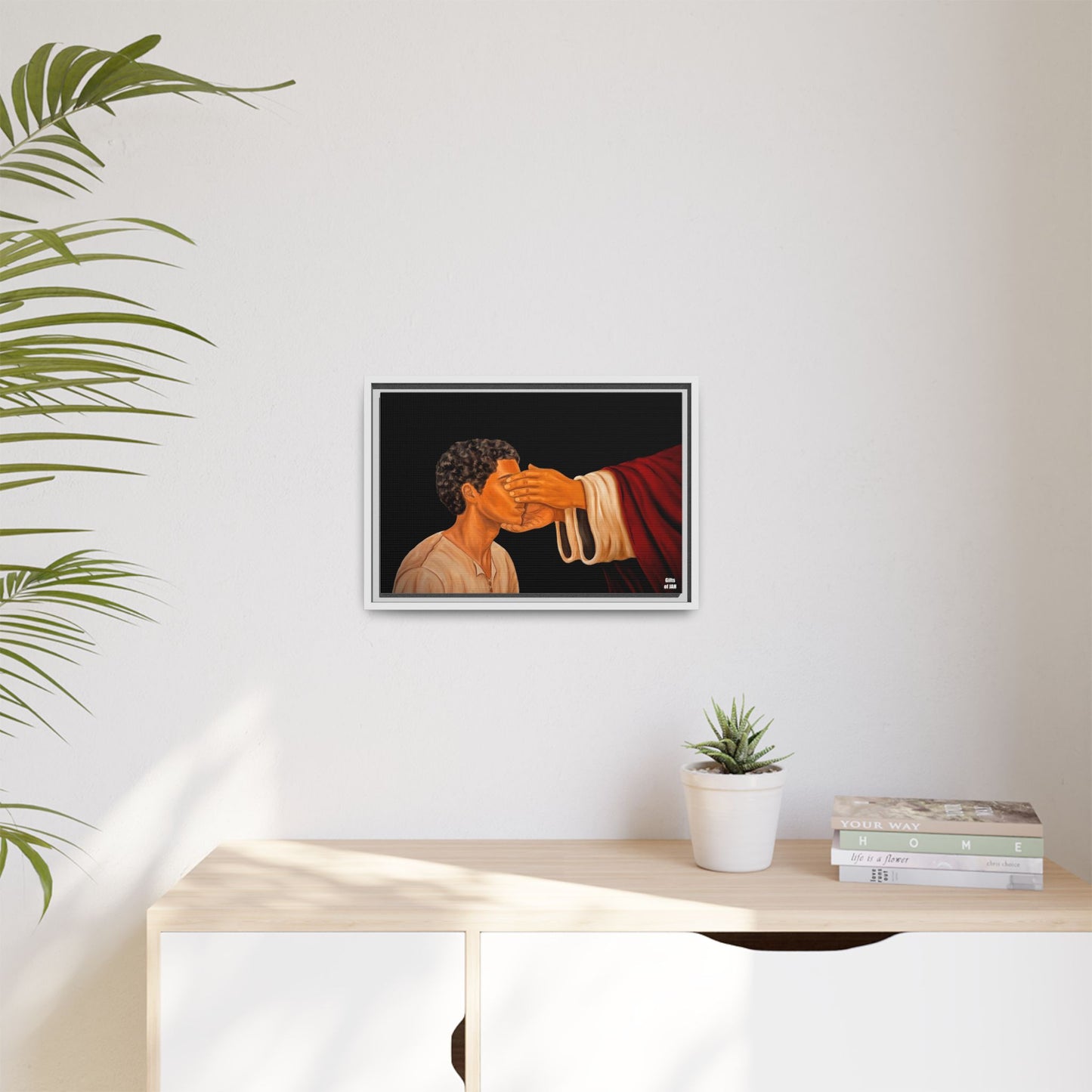 But Now I Can See Matte Canvas Framed Art
