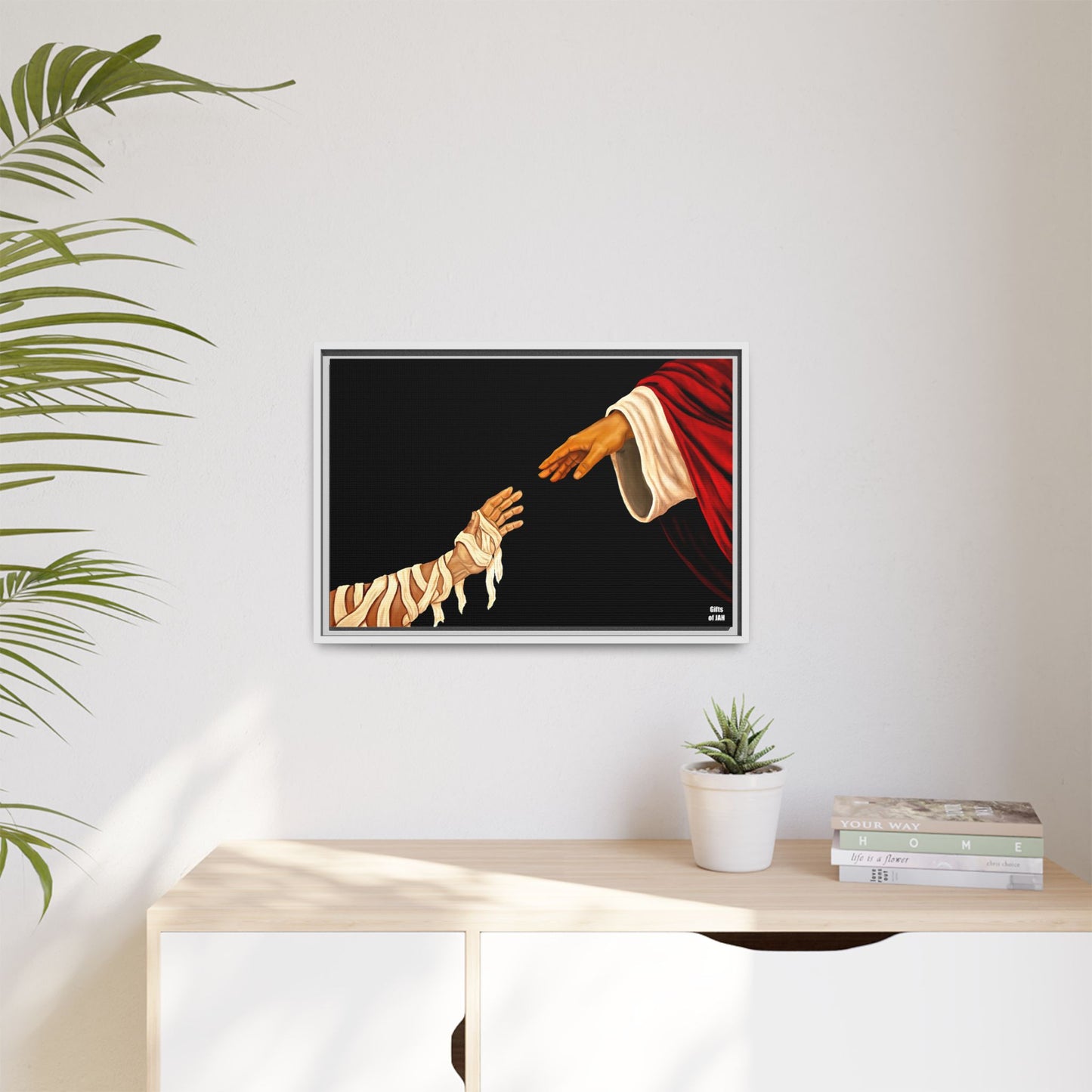 No Longer Bound Matte Canvas Framed Art