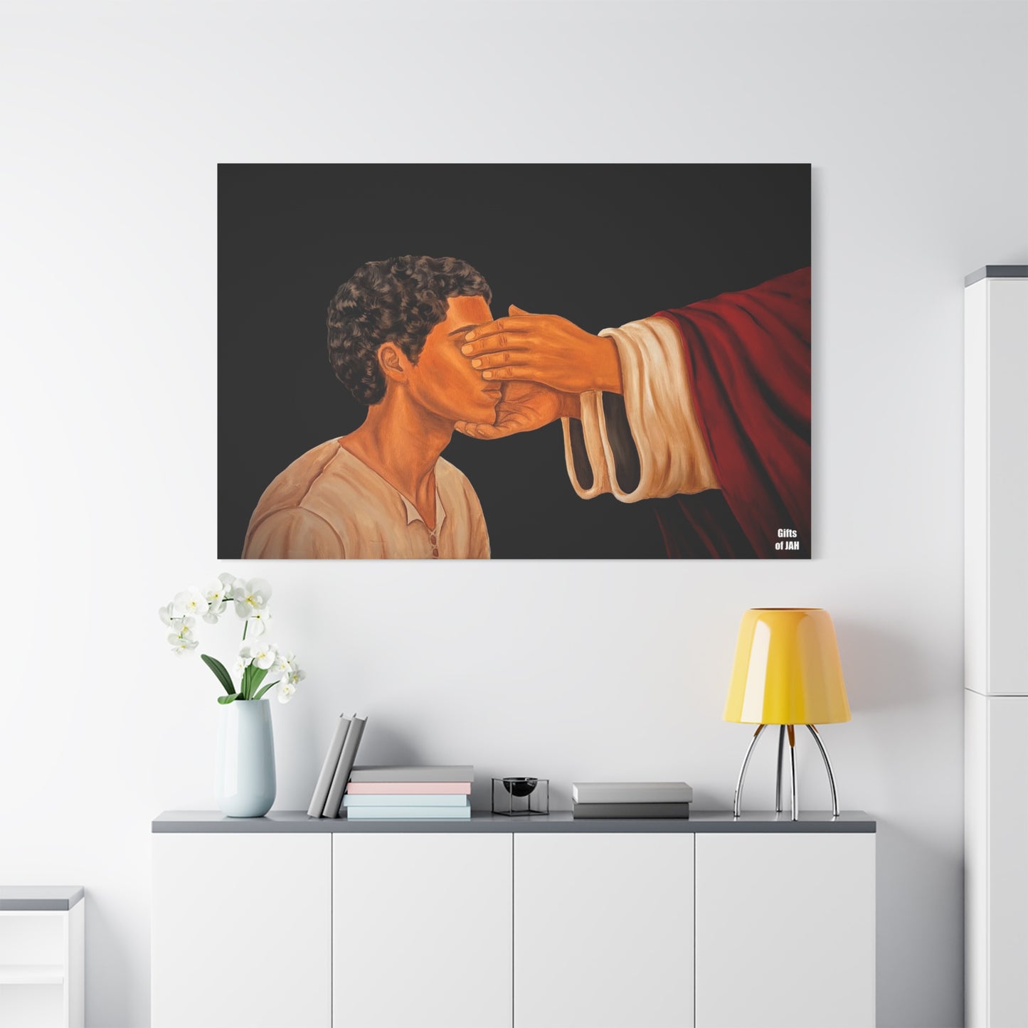 But Now I Can See Matte Canvas Print