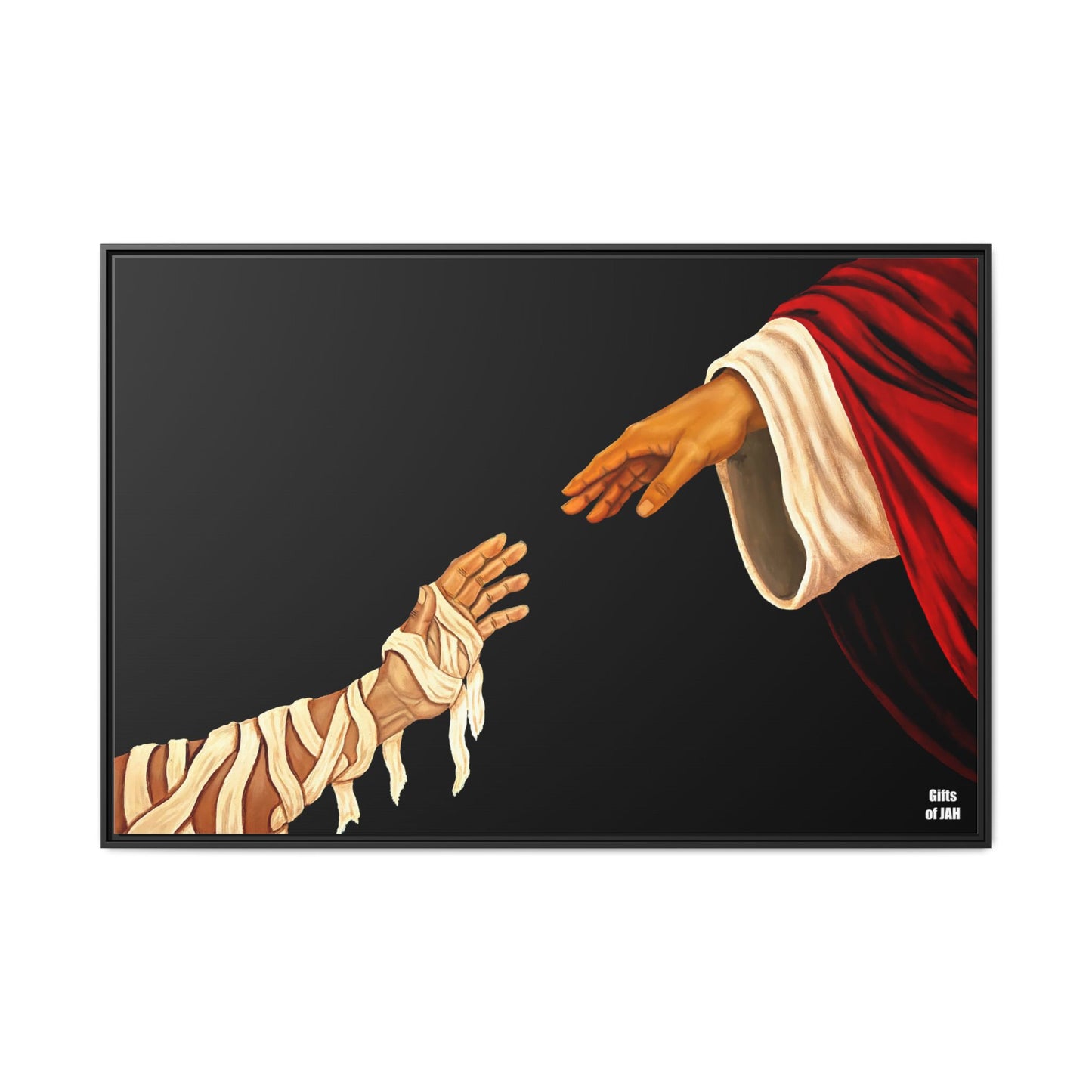 No Longer Bound Matte Canvas Framed Art