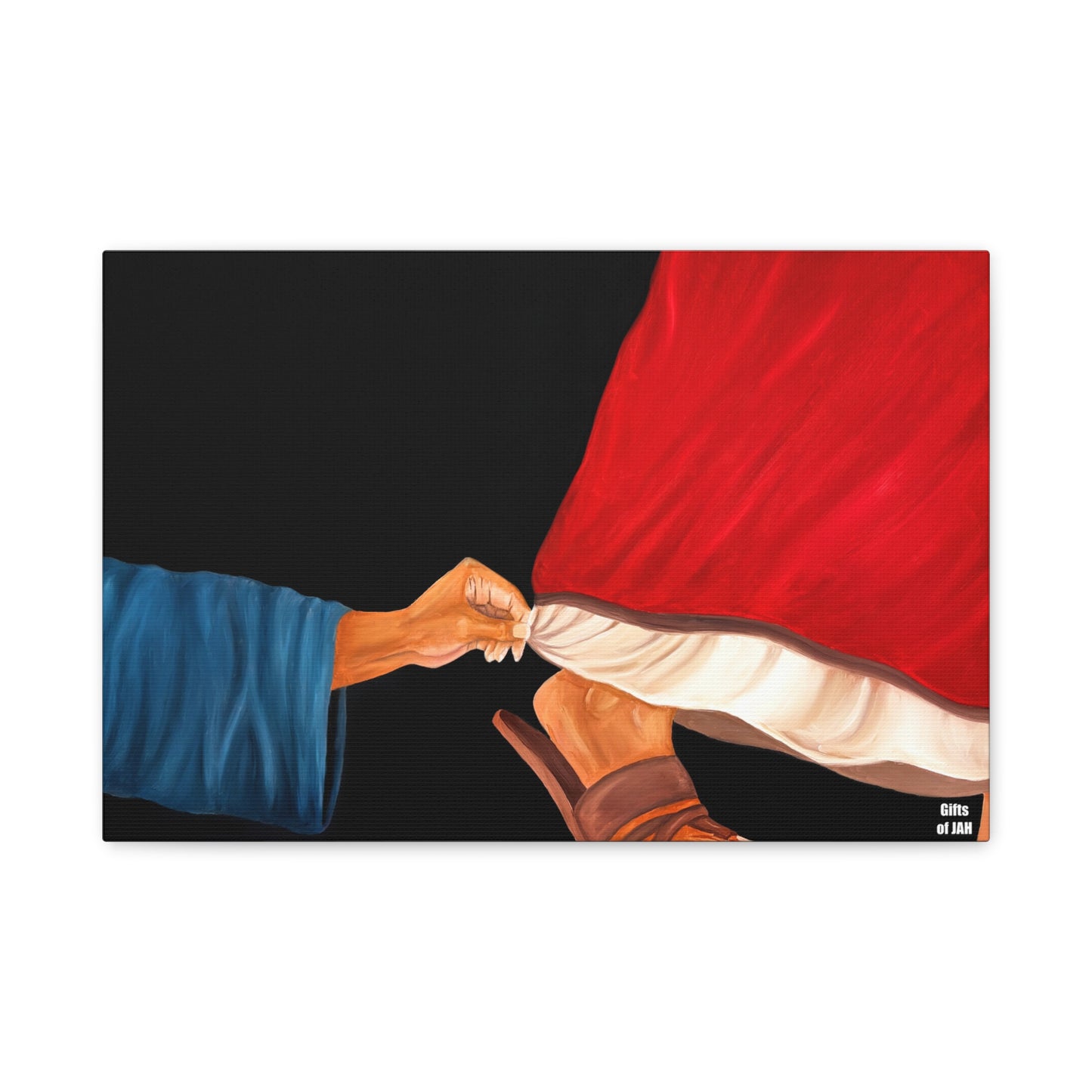 Faith's Silent Surrender | Religious Christian Painting