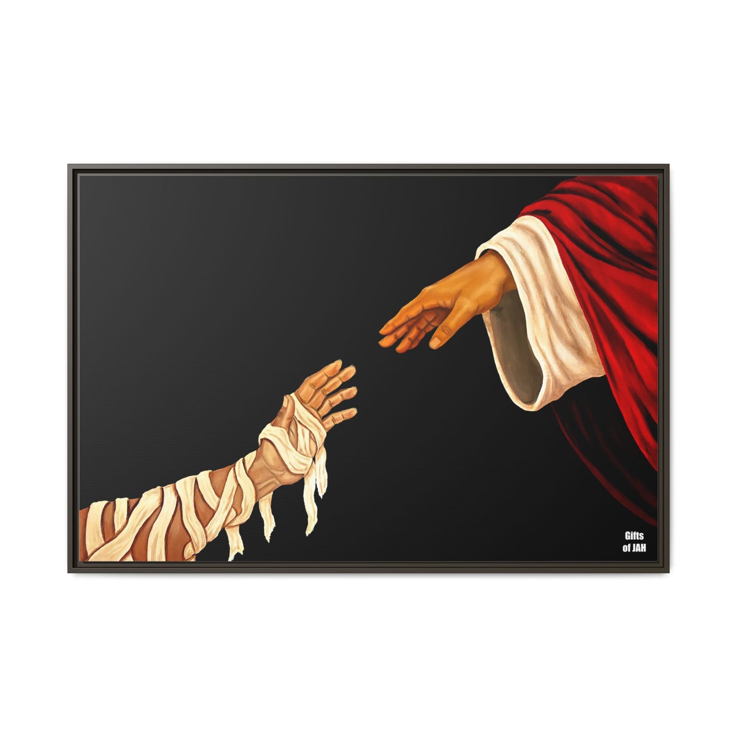 No Longer Bound Matte Canvas Framed Art