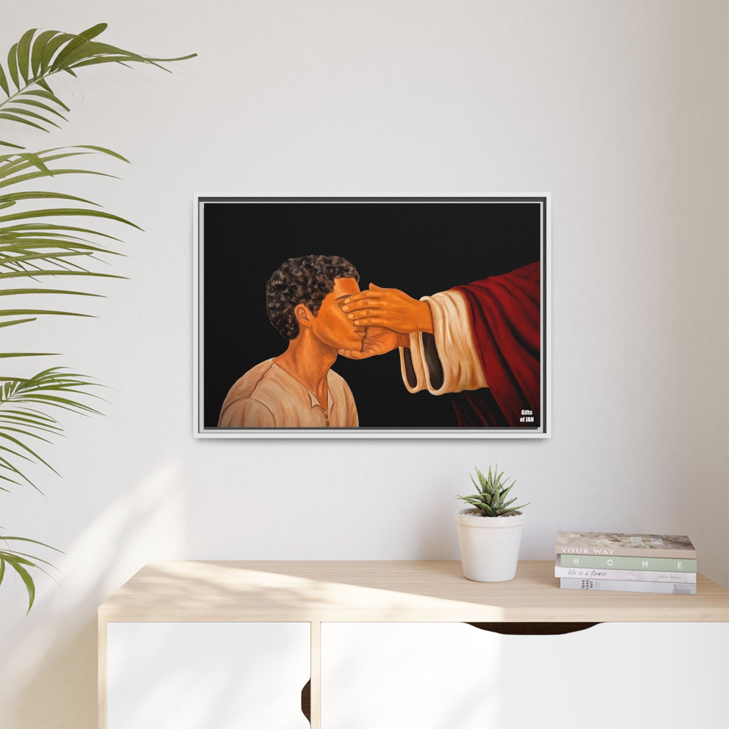 But Now I Can See Matte Canvas Framed Art