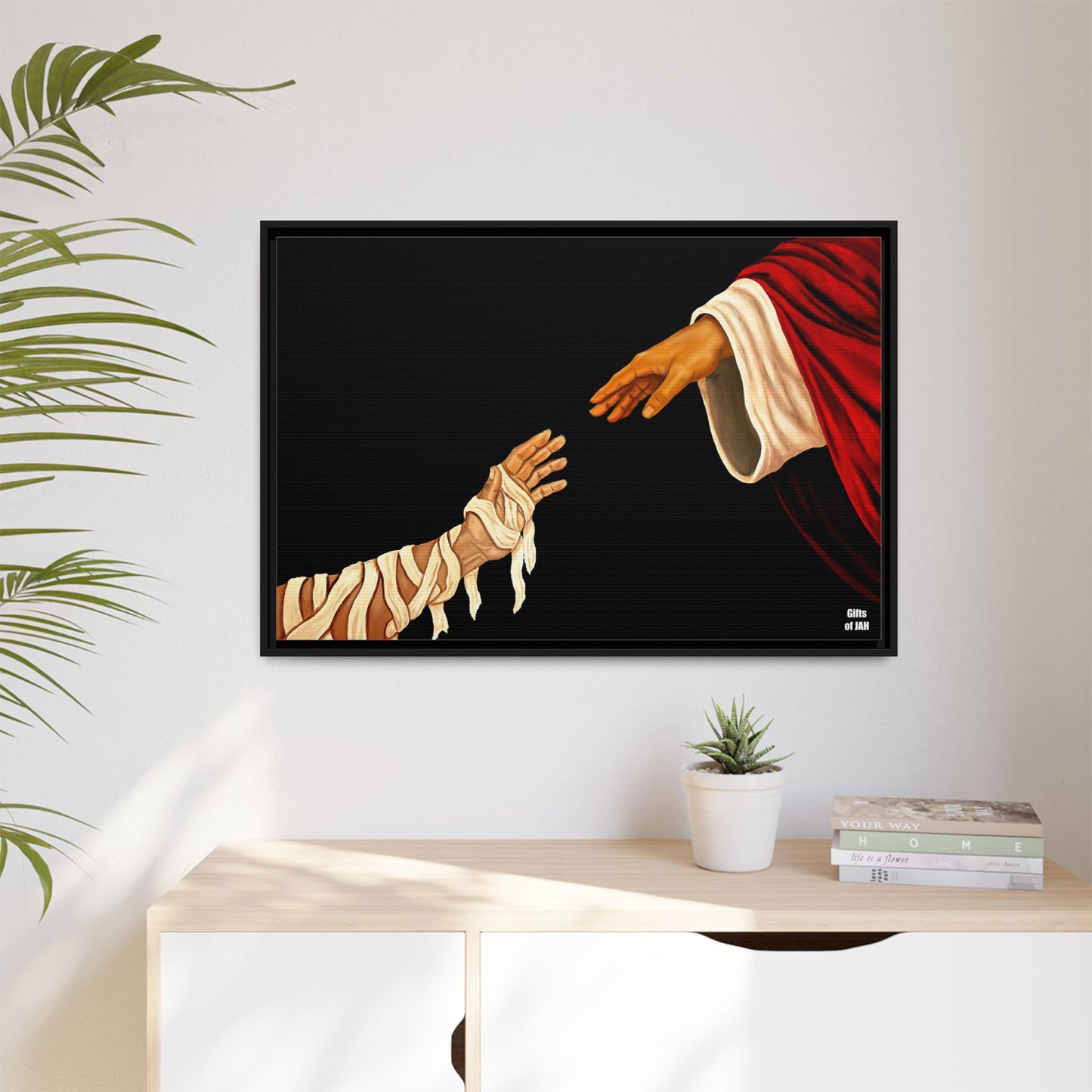 No Longer Bound Matte Canvas Framed Art