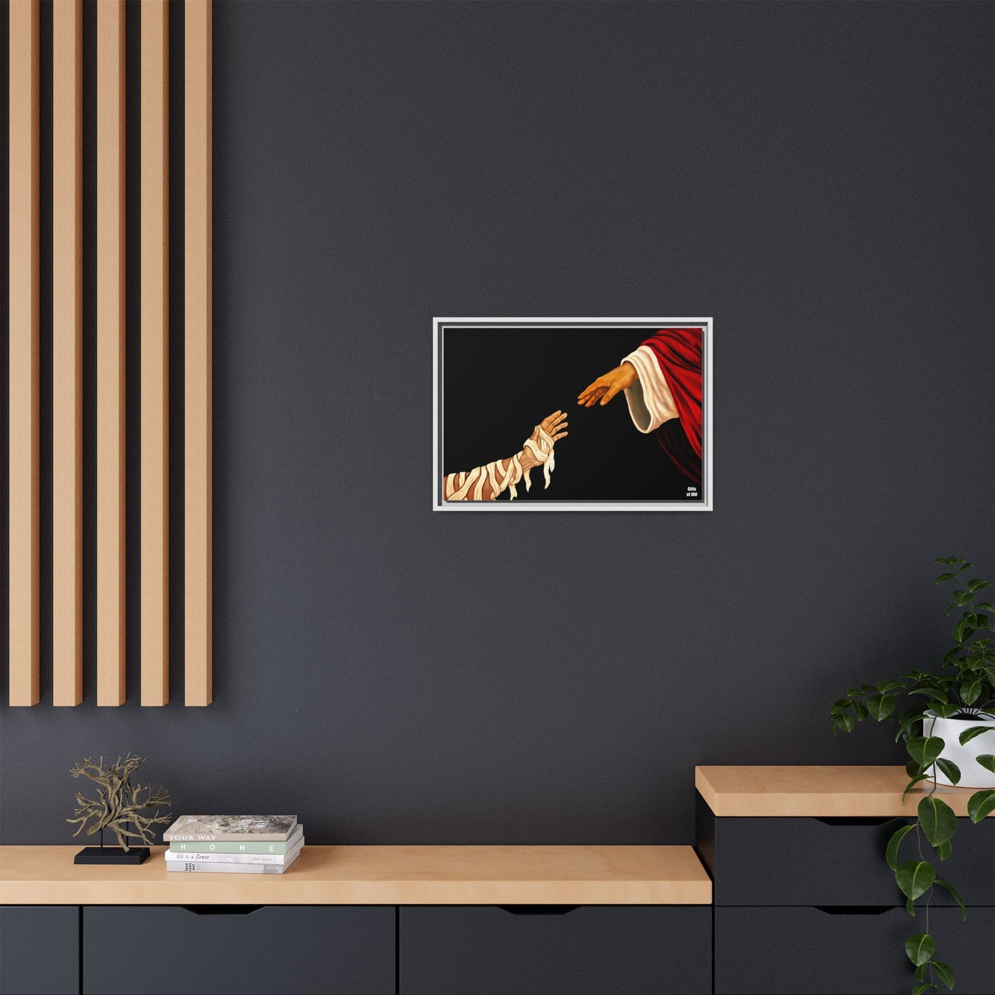 No Longer Bound Matte Canvas Framed Art
