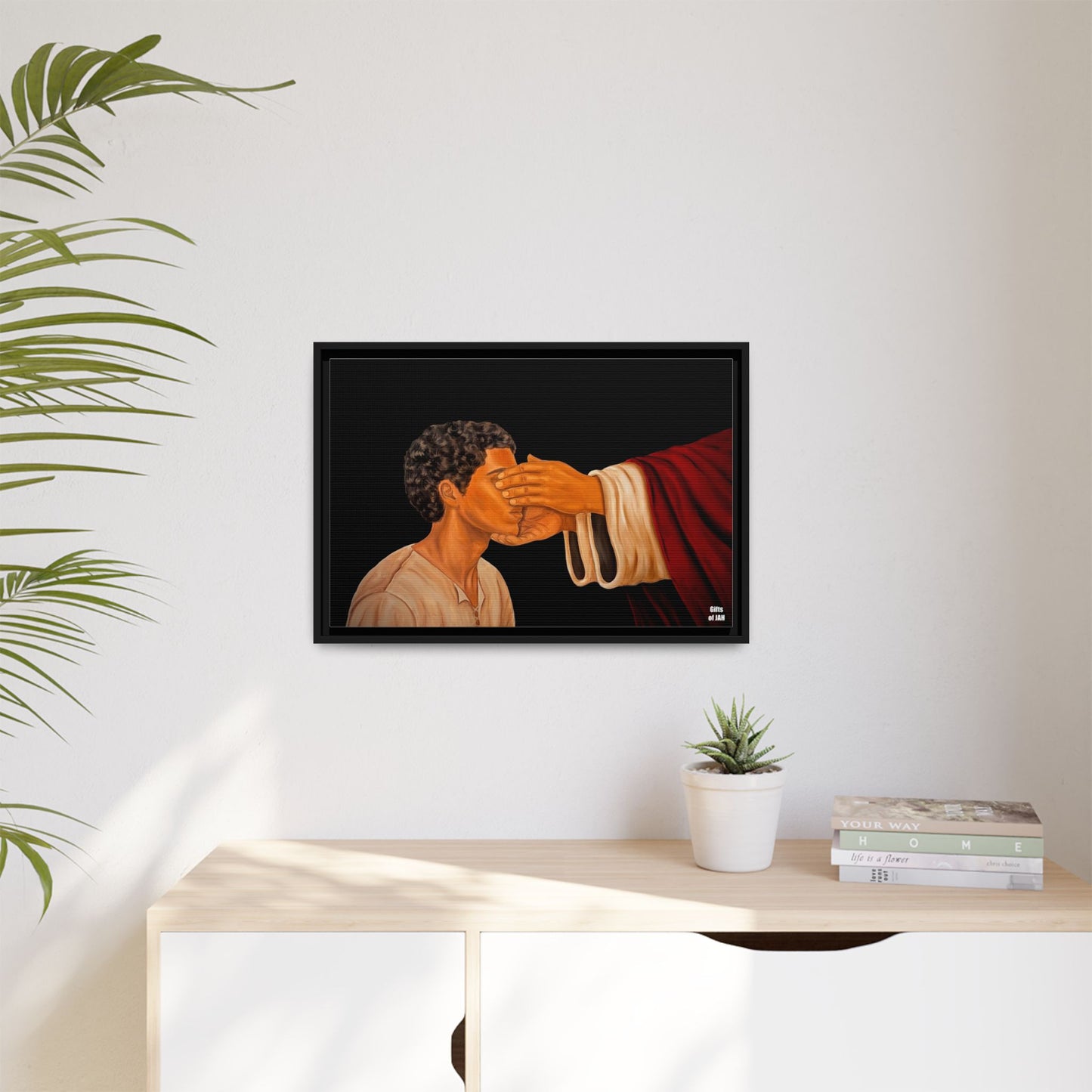 But Now I Can See Matte Canvas Framed Art