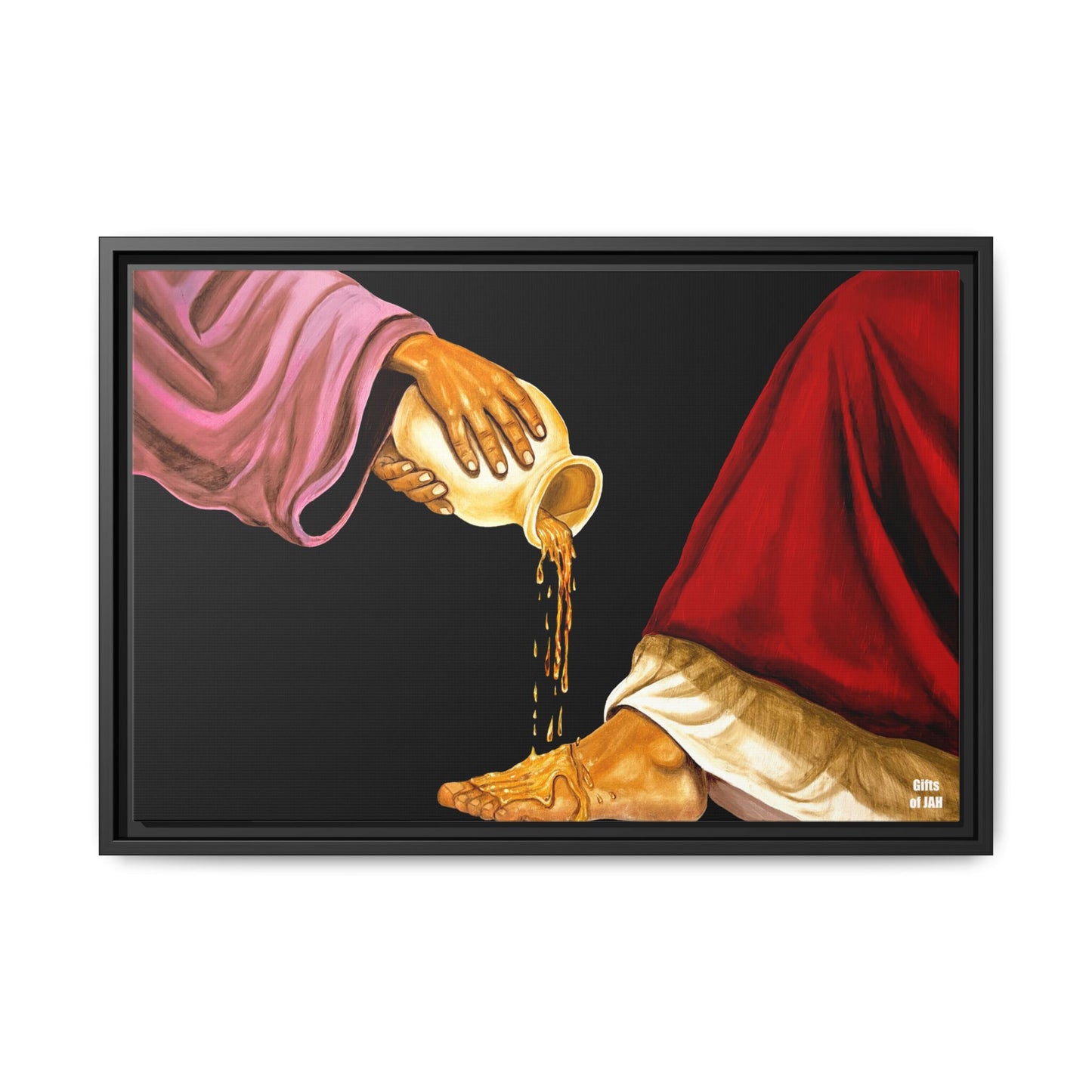 The Alabaster Jar Matte Canvas Framed Art