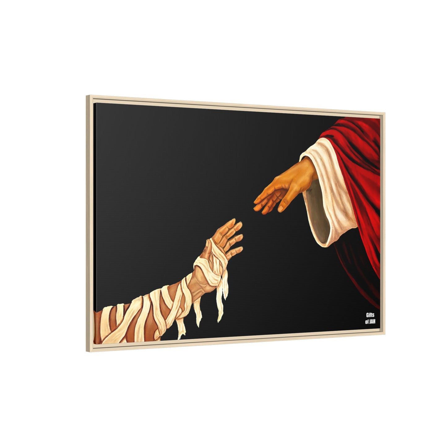 No Longer Bound Matte Canvas Framed Art