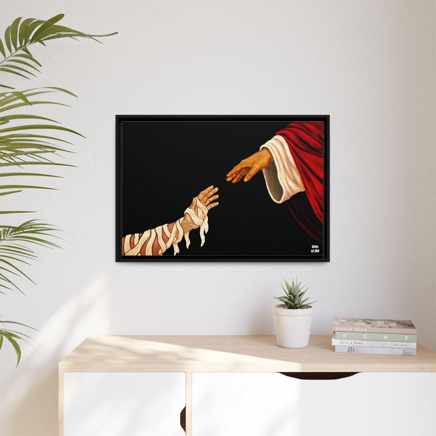 No Longer Bound Matte Canvas Framed Art