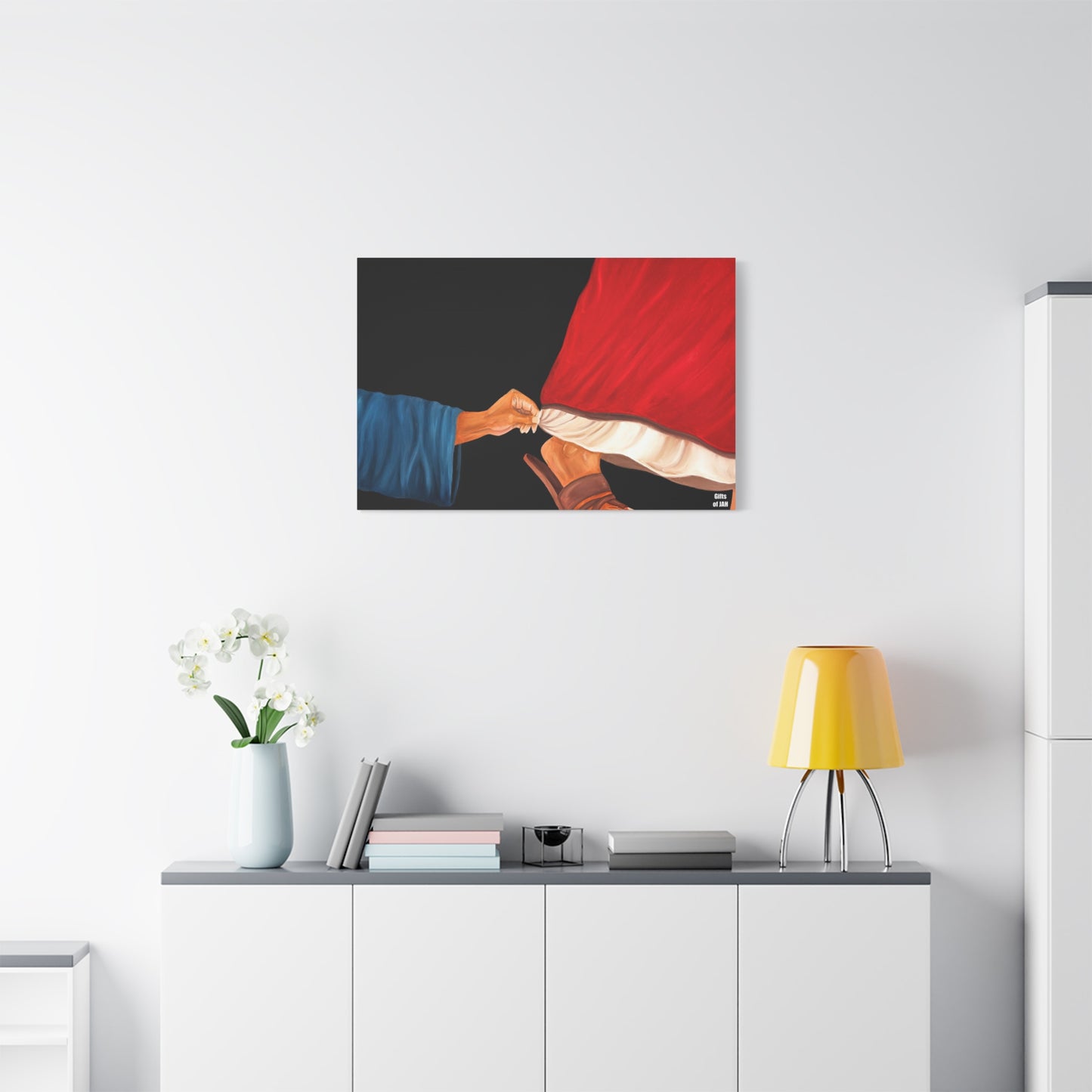 Faith's Silent Surrender | Religious Christian Painting
