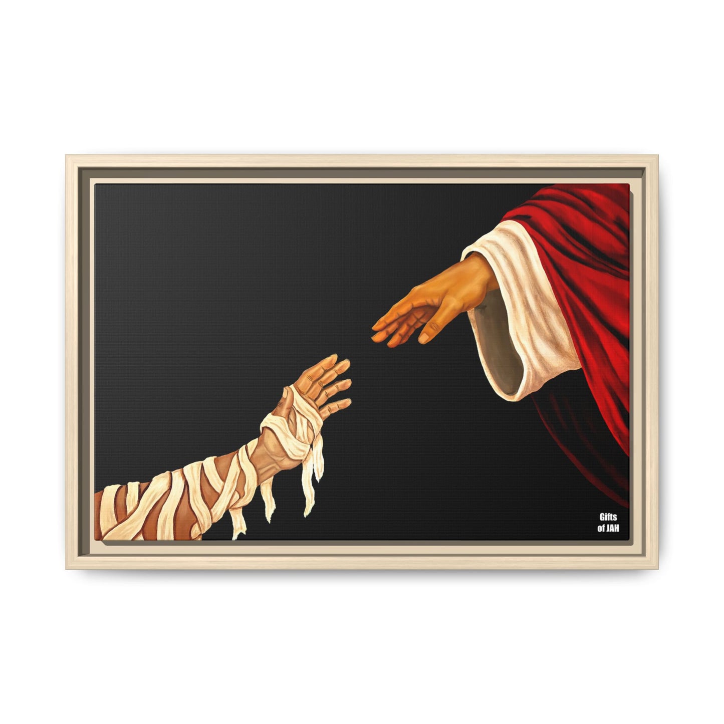 No Longer Bound Matte Canvas Framed Art