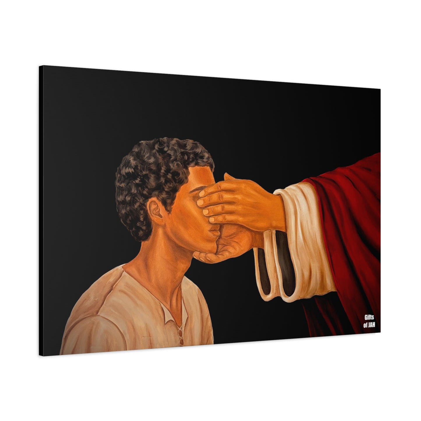 But Now I Can See Matte Canvas Print